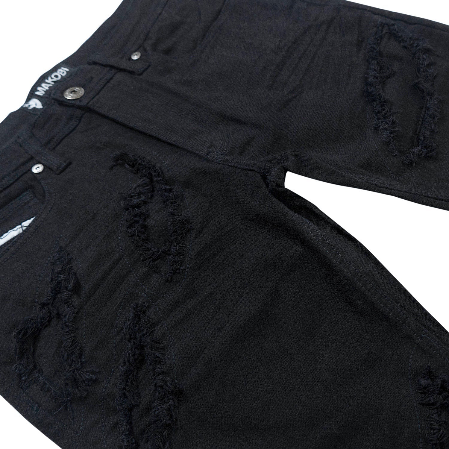 Makobi Jeans - Sorrento Jeans - Jet Black -  M1922
