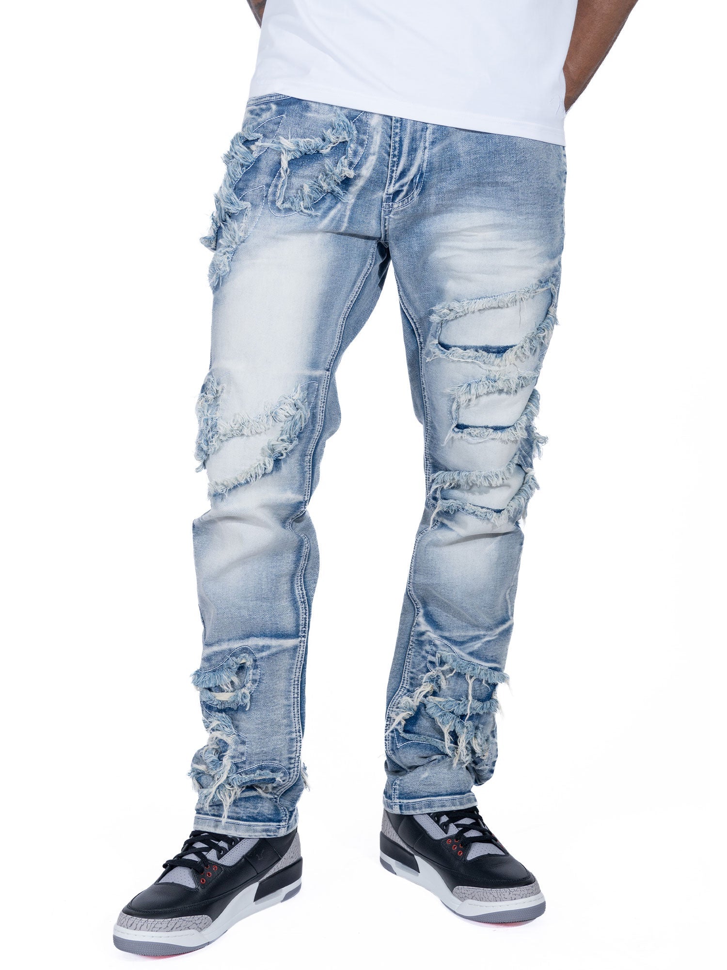 Makobi Jeans - Sorrento Jeans - Light Wash -  M1922