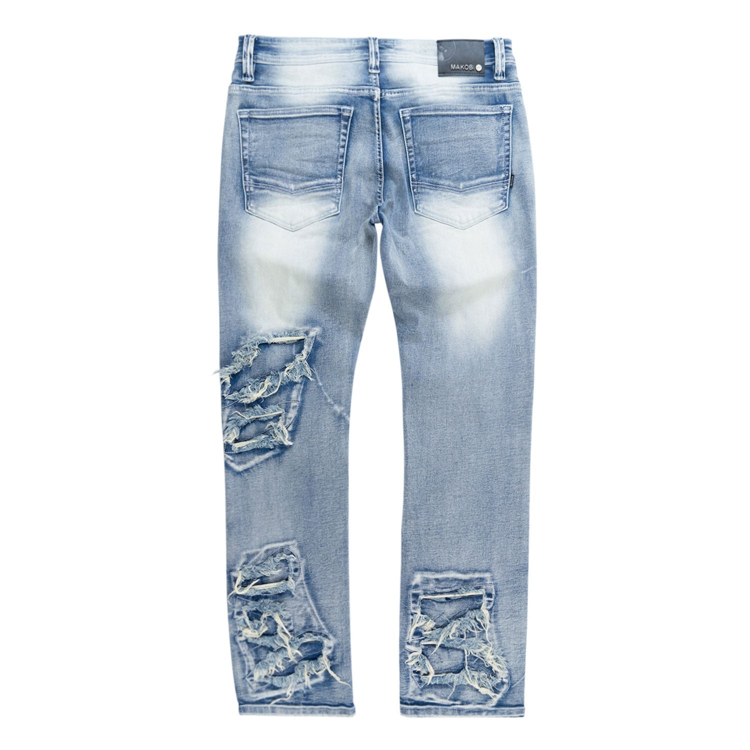 Makobi Jeans - Sorrento Jeans - Light Wash -  M1922