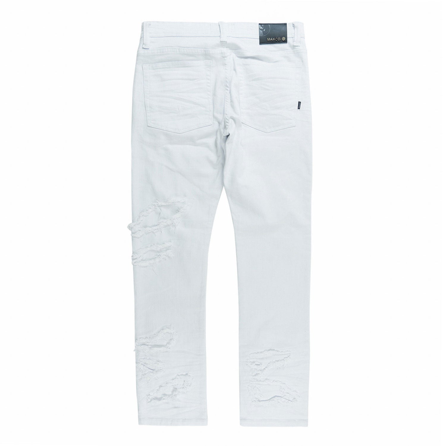 Makobi Jeans - Sorrento Jeans - White -  M1922