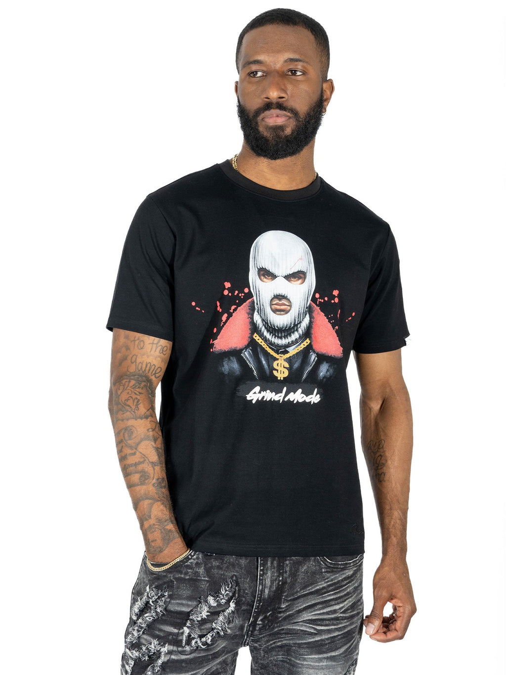 Makobi T-Shirt - M332 Grind Mode - Black