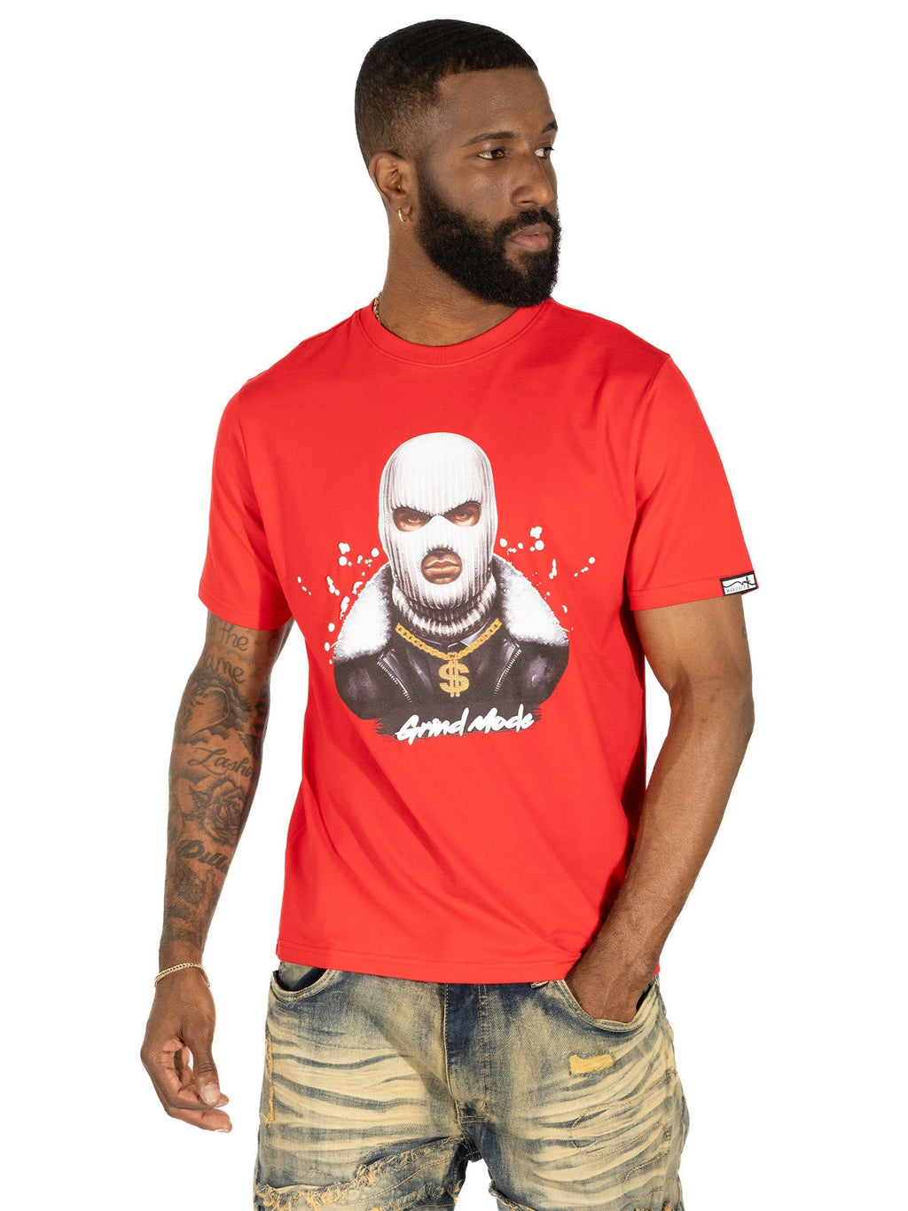 Makobi T-Shirt - M332 Grind Mode - Red