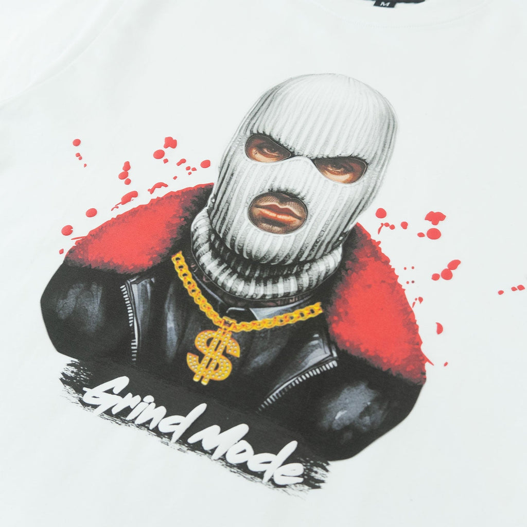 Makobi T-Shirt - M332 Grind Mode - White