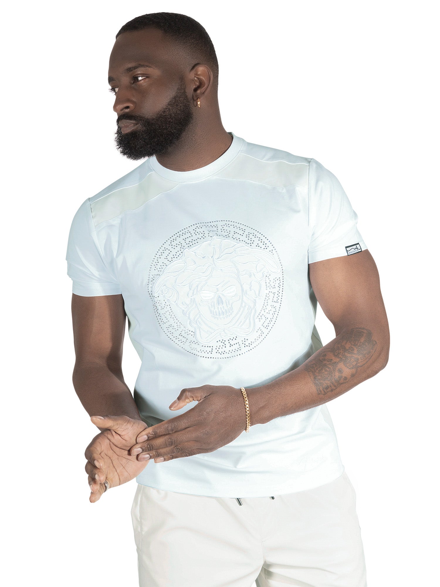 Makobi T-Shirt - M404 Bianco Medusa - White