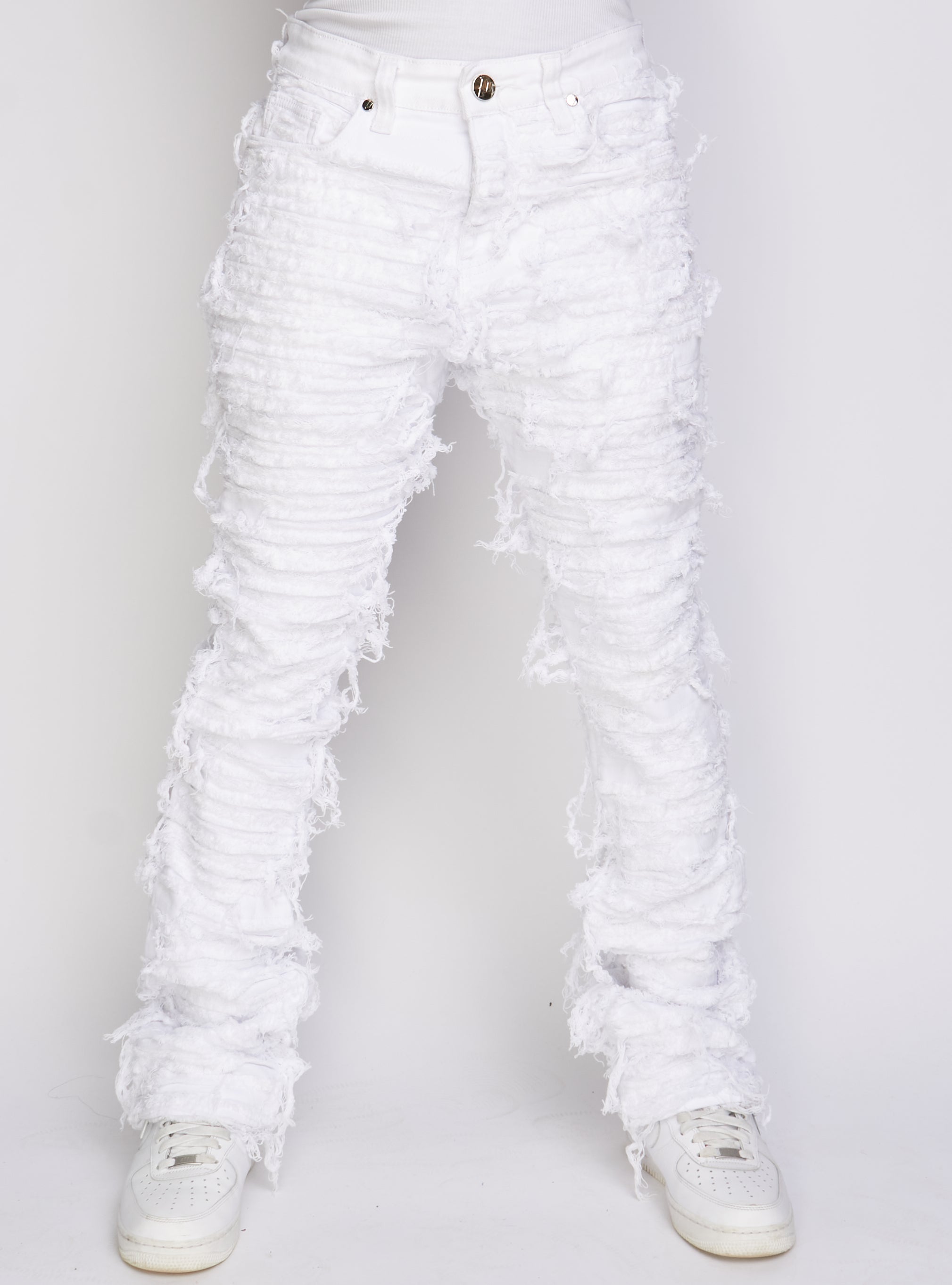 Politics Jeans - White - Debris501