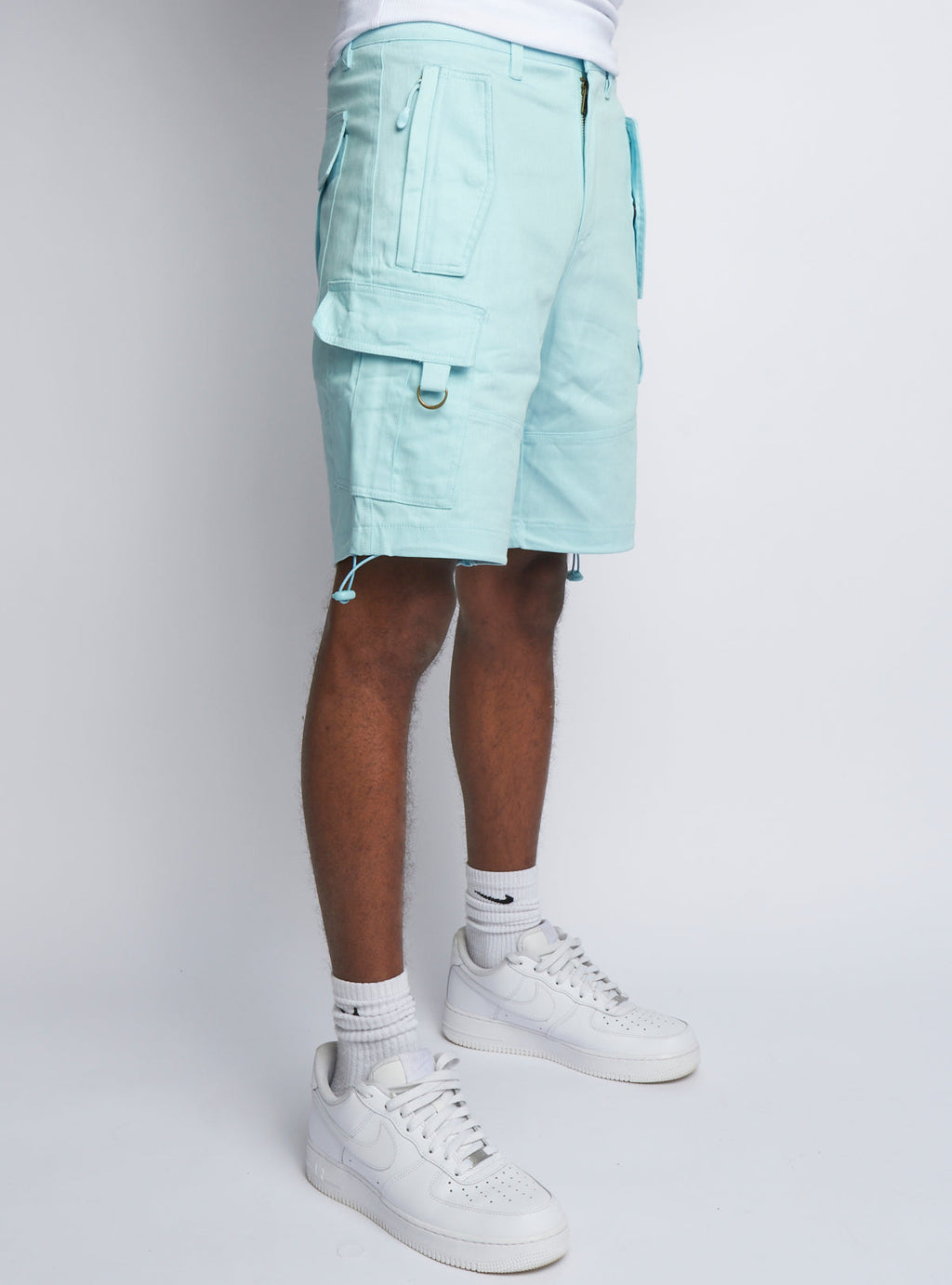 Cookies Shorts - Back To Back Cargo - Powder Blue - 1565B6799