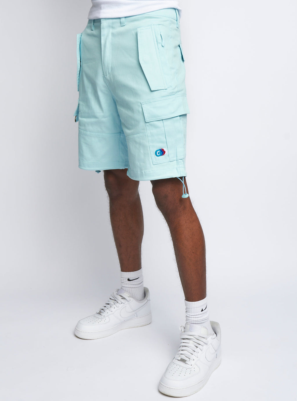 Cookies Shorts - Back To Back Cargo - Powder Blue - 1565B6799