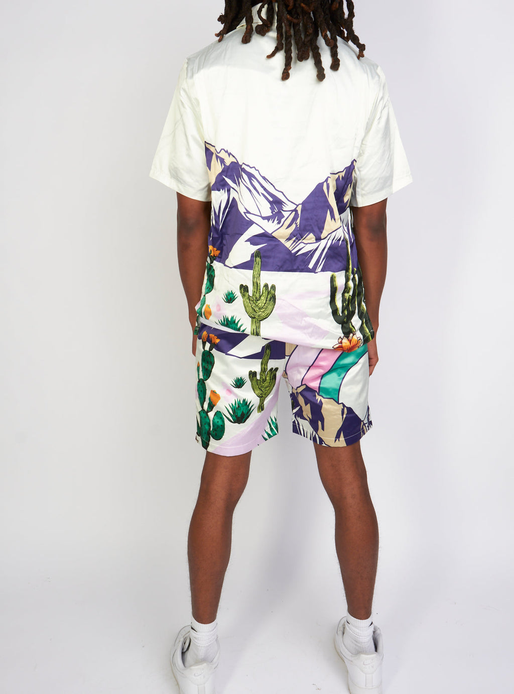 Original Fables Satin Short Set - Dry Mouth - Vanilla - WN421