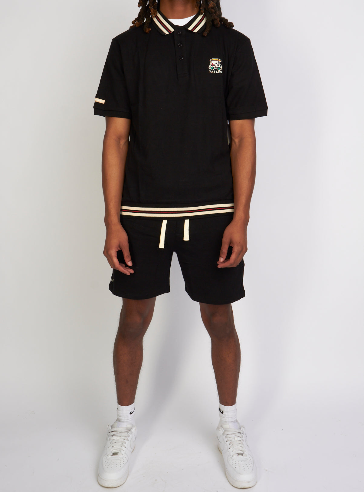 Original Fables Short Set - Ace - Black - KT468