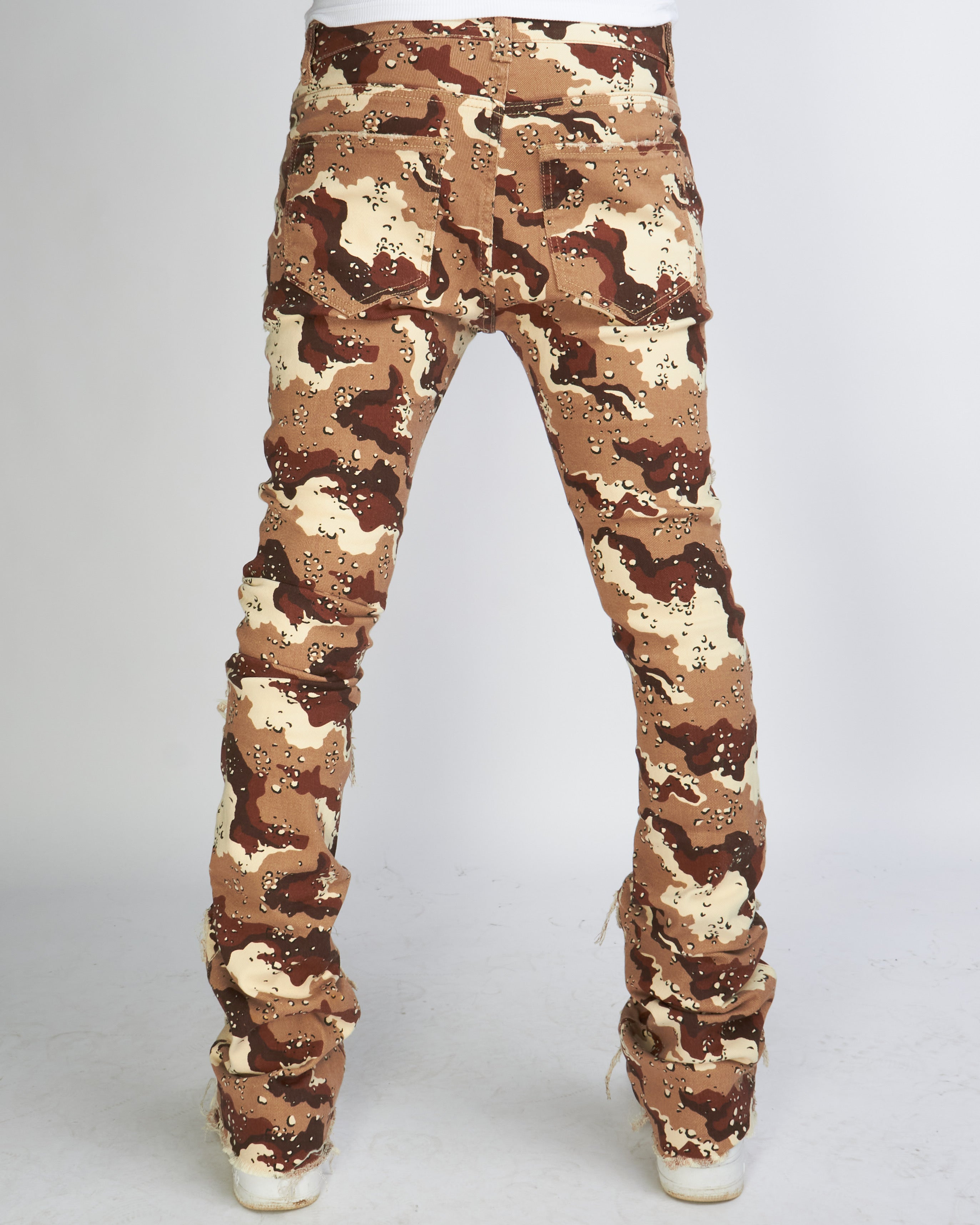 Politics Jeans - Marcel - Red Camo - Super Stacked Cargo - 518