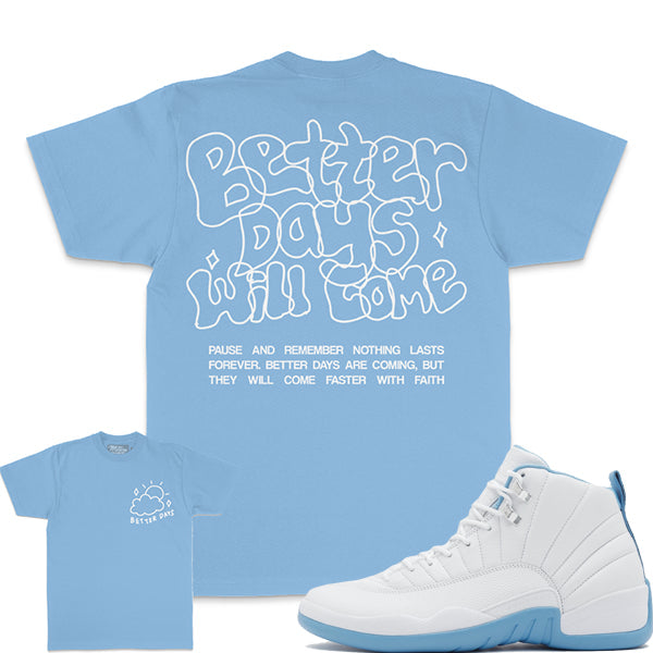 Million Dolla Motive T-Shirt - Better Days - University Blue - 0605