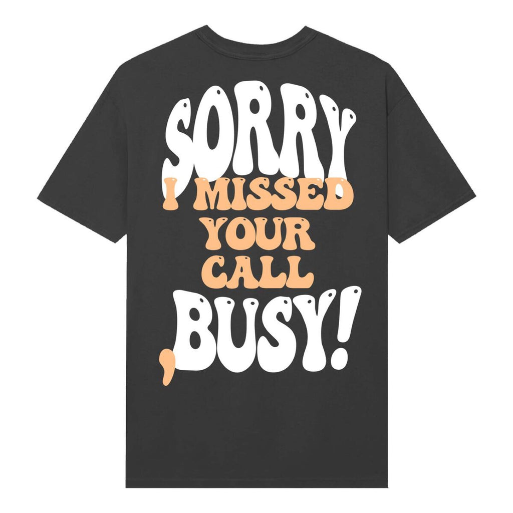 Outrank T-Shirt - Auto Reply - Missed Your Call - Pirate Black - AR011