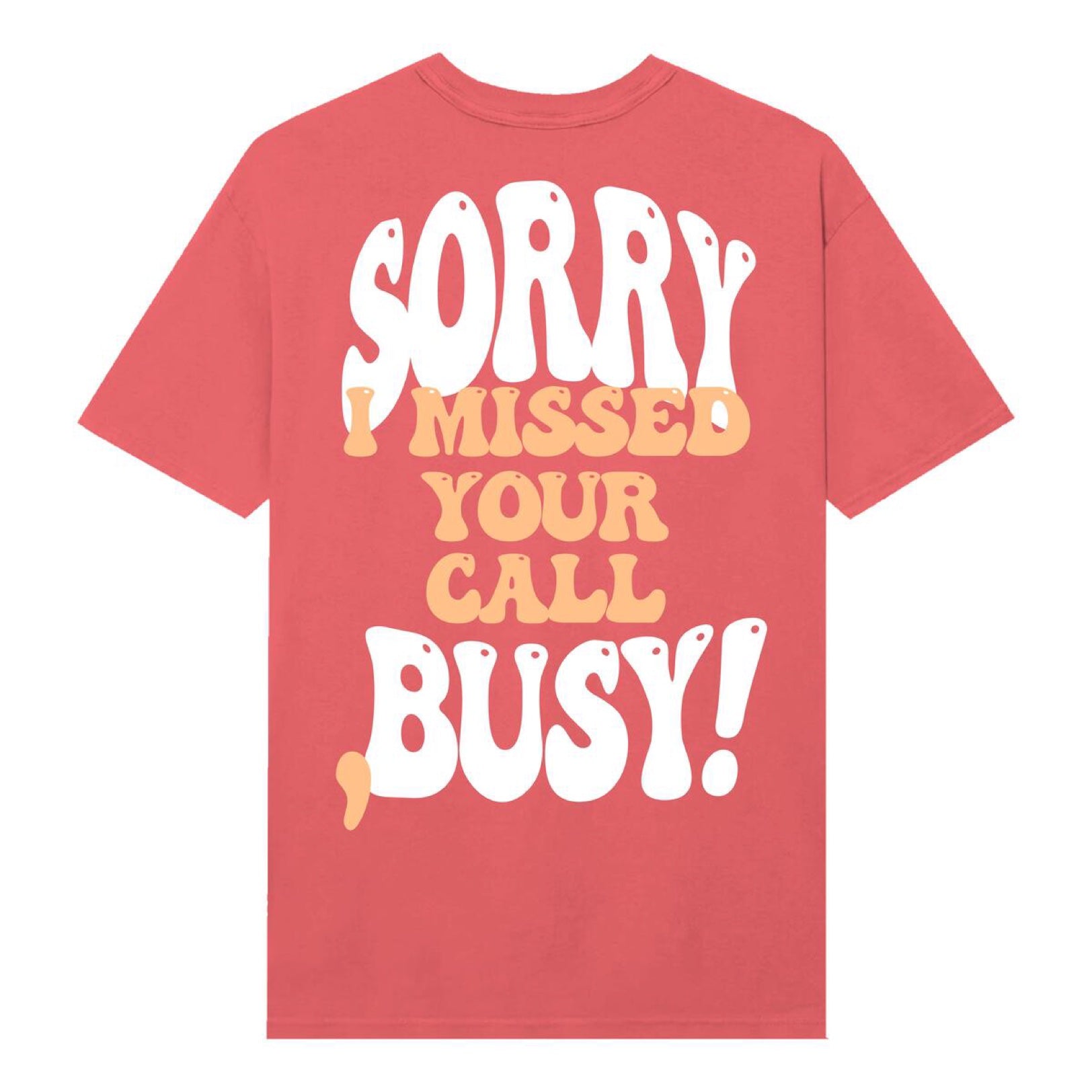Outrank T-Shirt - Auto Reply - Missed Your Call - Shiraz - AR011