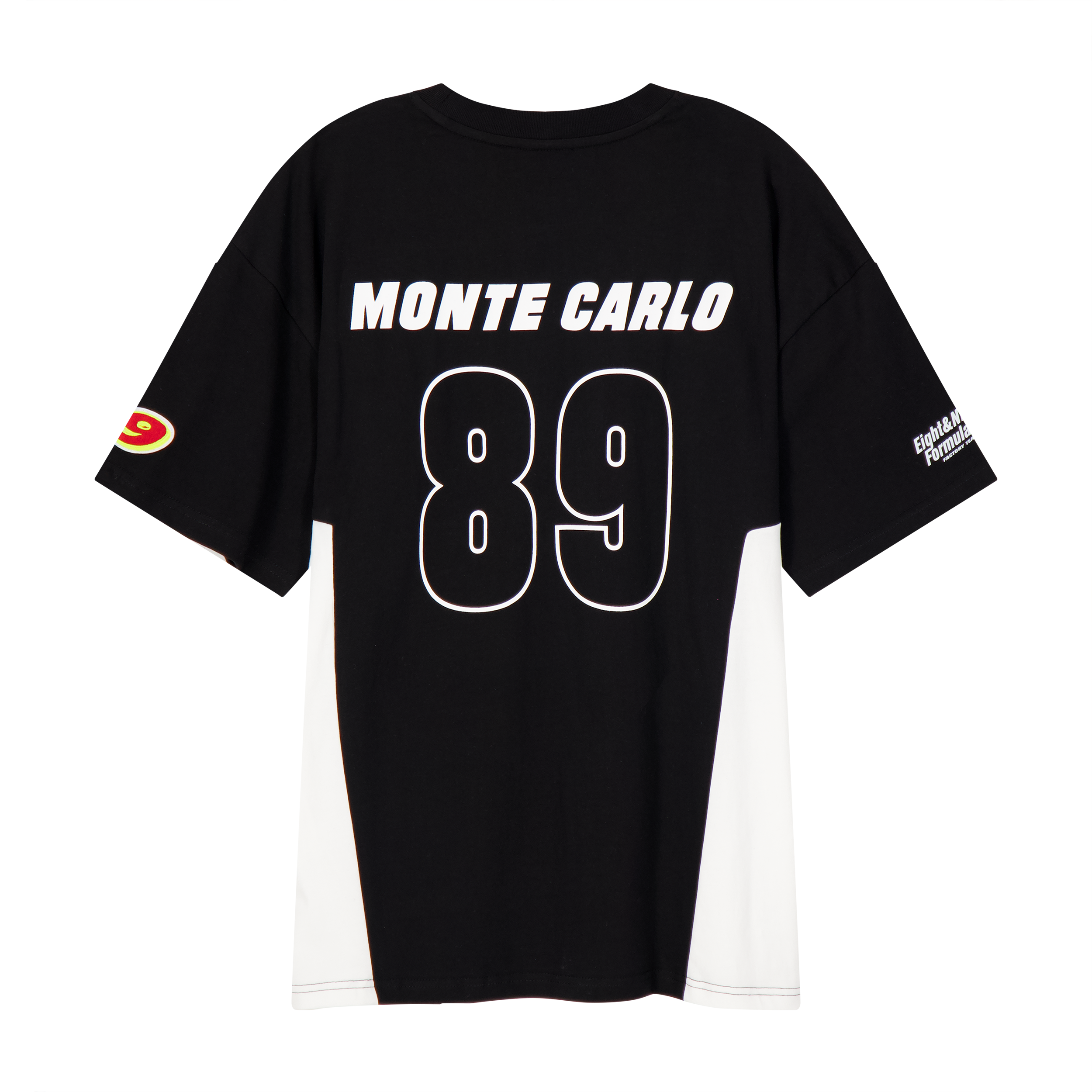 8&9 T-Shirt - Monte SS Moto - Black