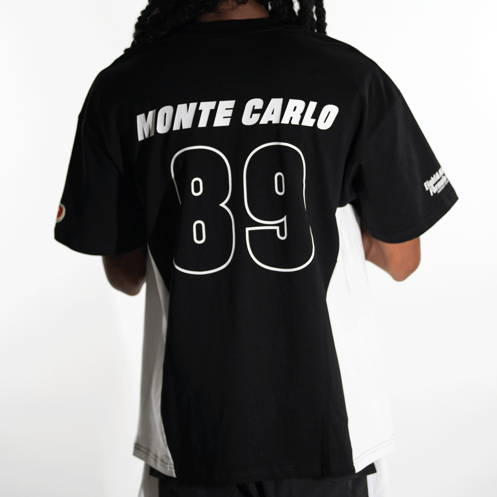 8&9 T-Shirt - Monte SS Moto - Black