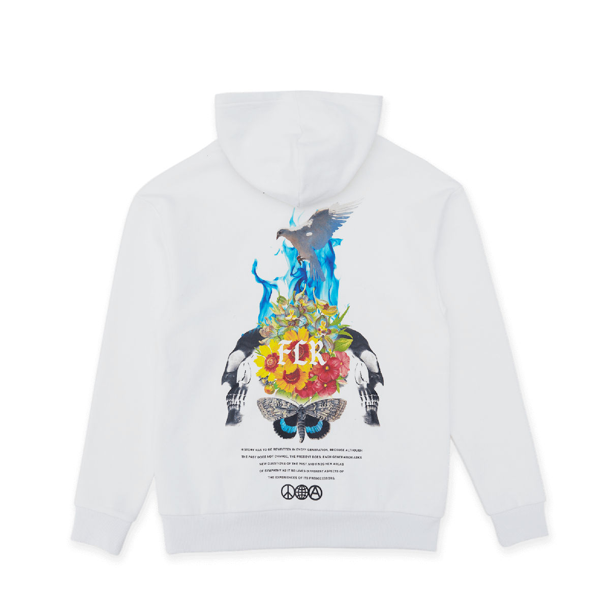 Flare Hoodie - Moth To The Flame Pullover