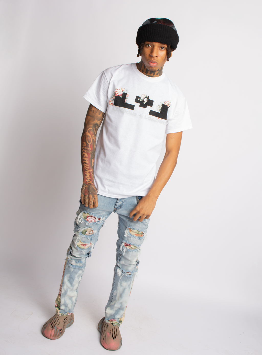 L+L T-Shirt - Revived - White - 001