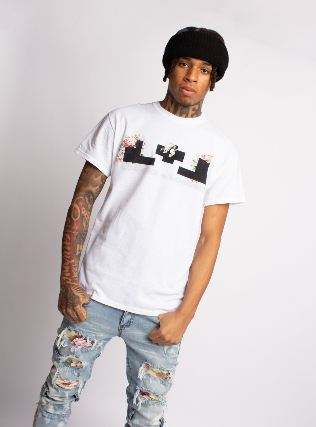 L+L T-Shirt - Revived - White - 001