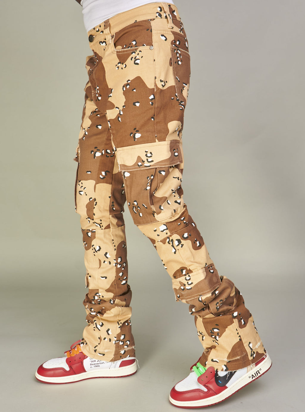 NME Jeans - Ross - Stacked Cargo - Desert Camo - 501