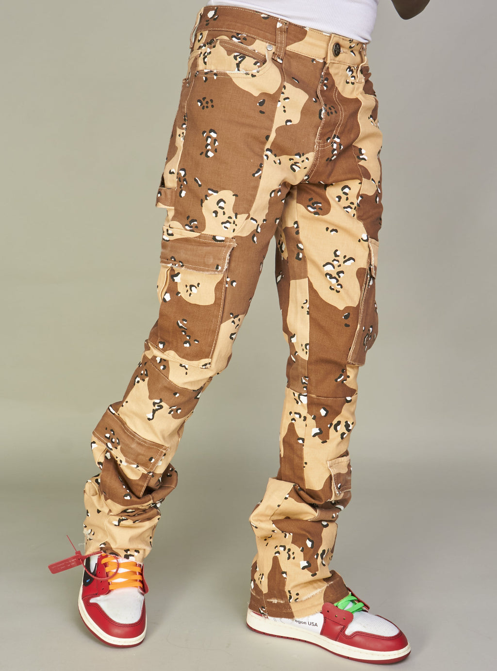 NME Jeans - Ross - Stacked Cargo - Desert Camo - 501