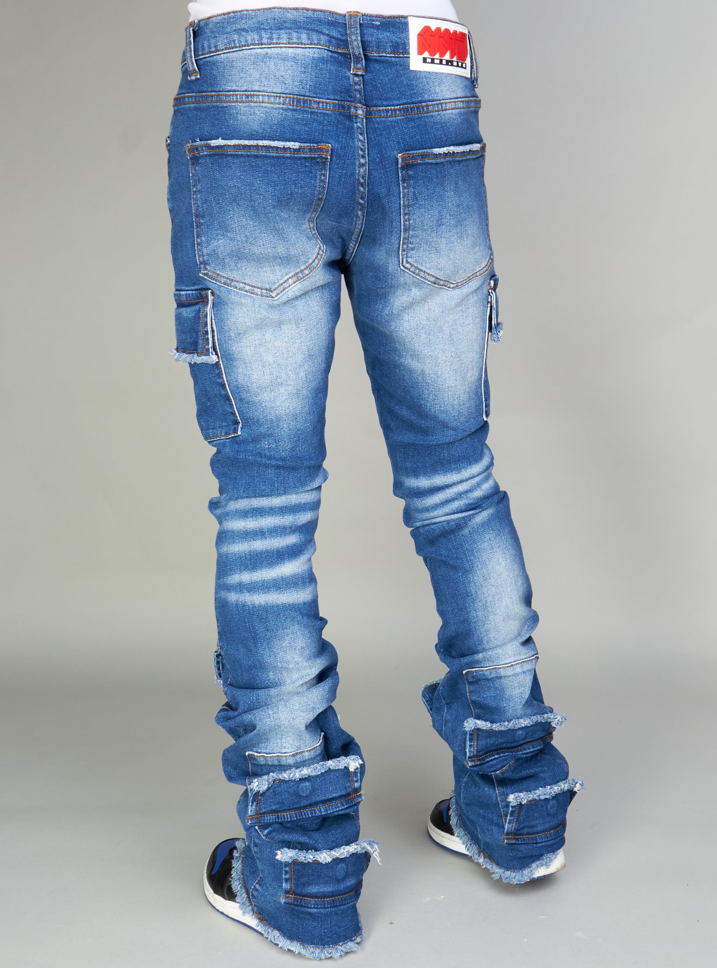 NME Jeans - Stacked  - Will - Blue Wash - 503