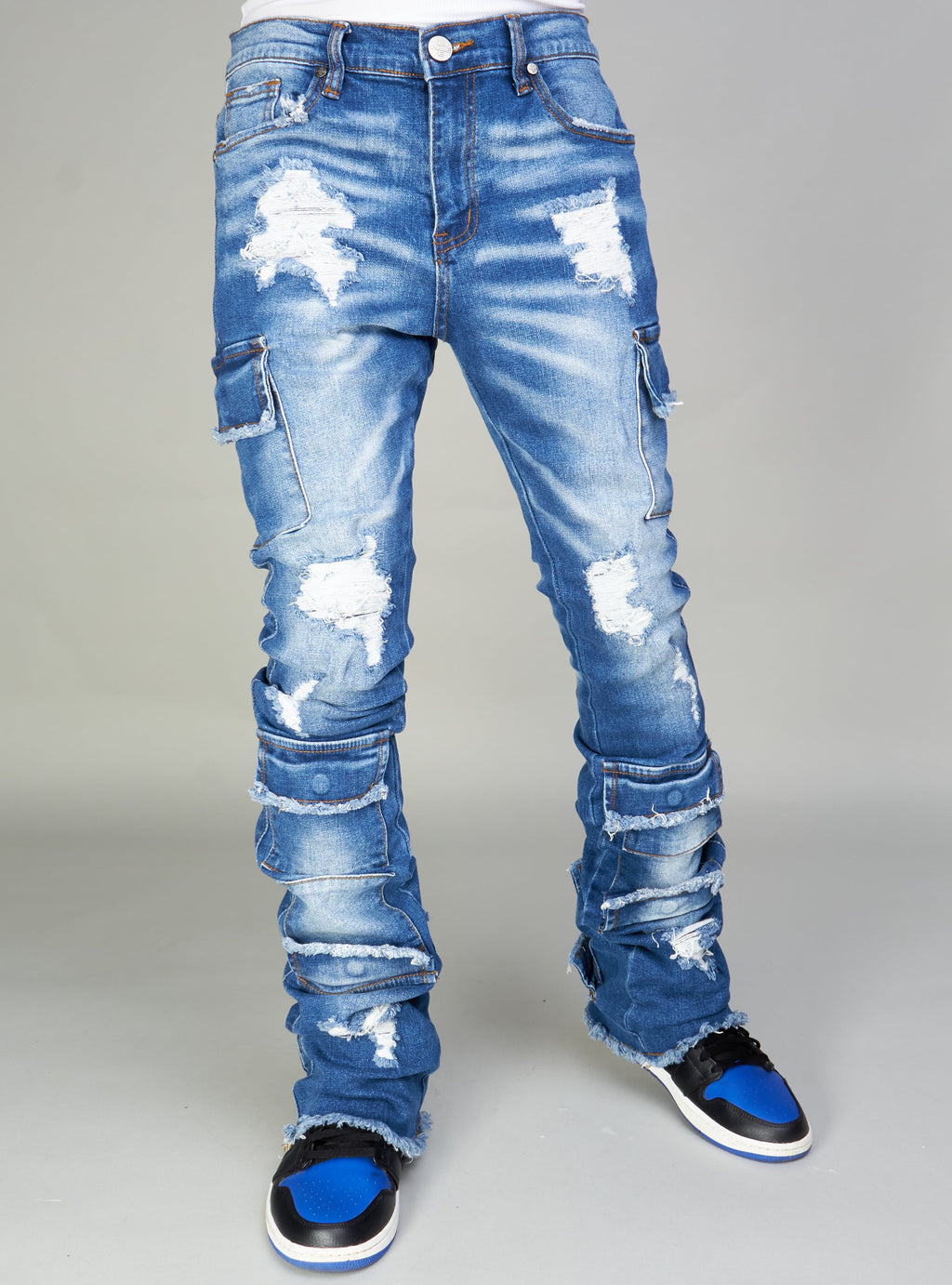 NME Jeans - Stacked  - Will - Blue Wash - 503