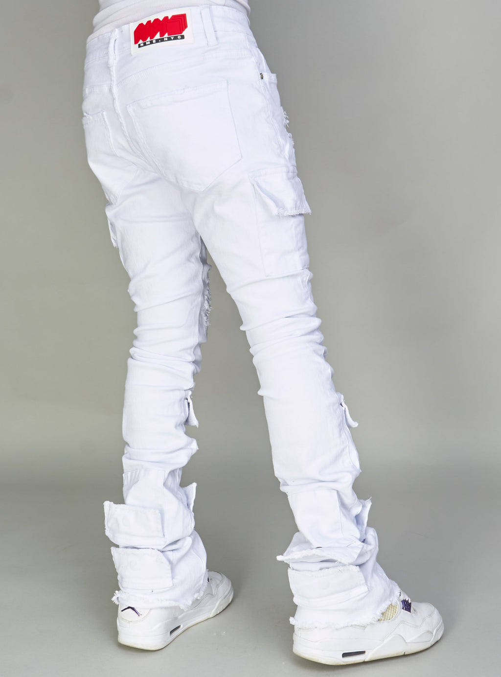 NME Jeans - Will - Stacked Cargo - White  - 501