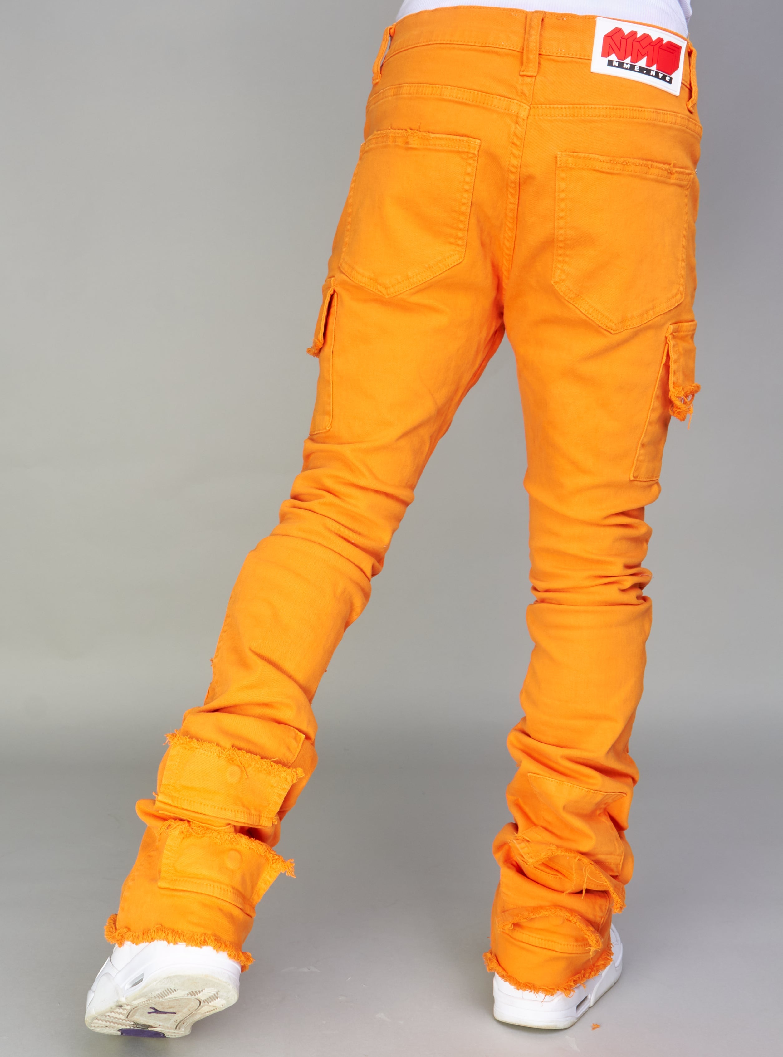 NME Jeans - Will - Stacked Cargo - Orange - 506