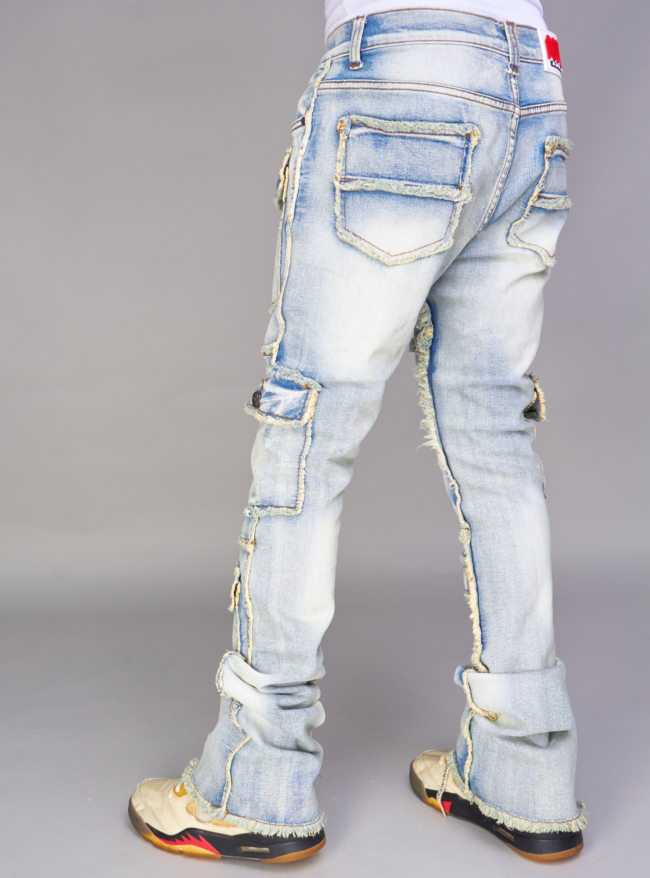 NME Jeans - Stacked  - Stokes - Light Blue Wash - 501
