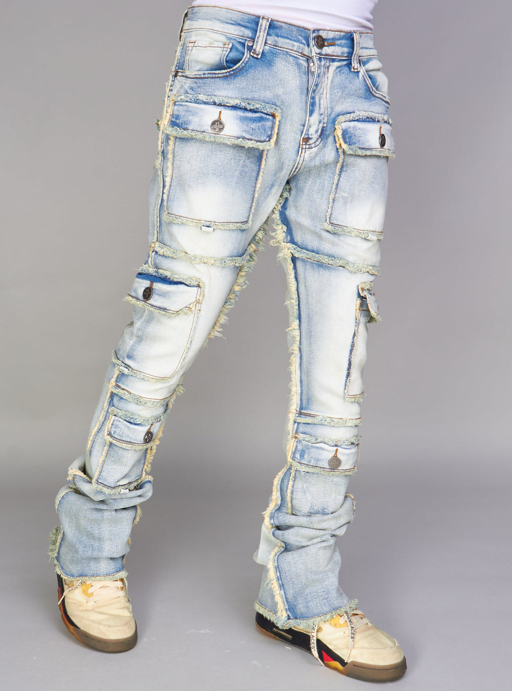 NME Jeans - Stacked  - Stokes - Light Blue Wash - 501