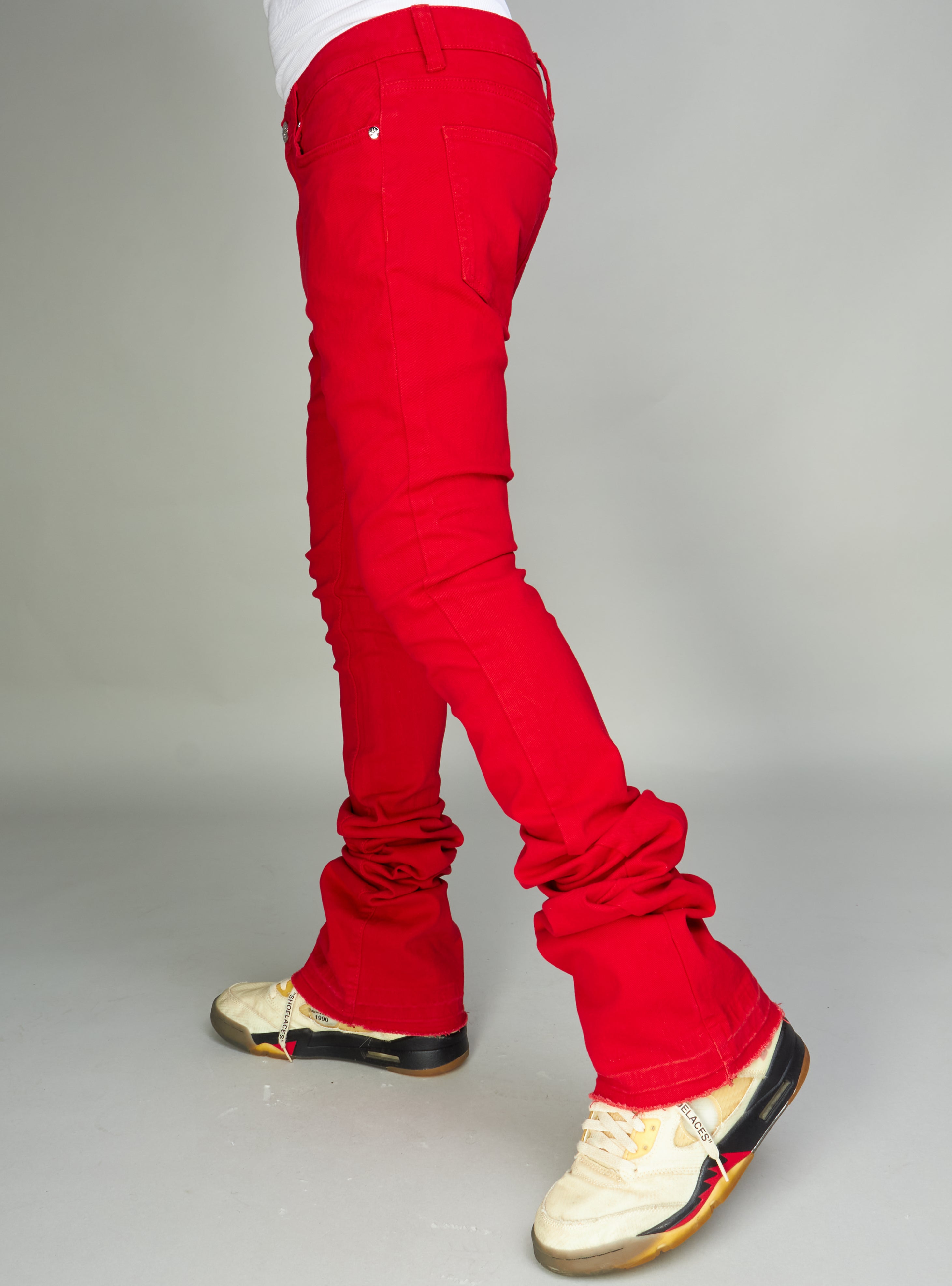 NME Jeans - Steve - Stacked Red - 503