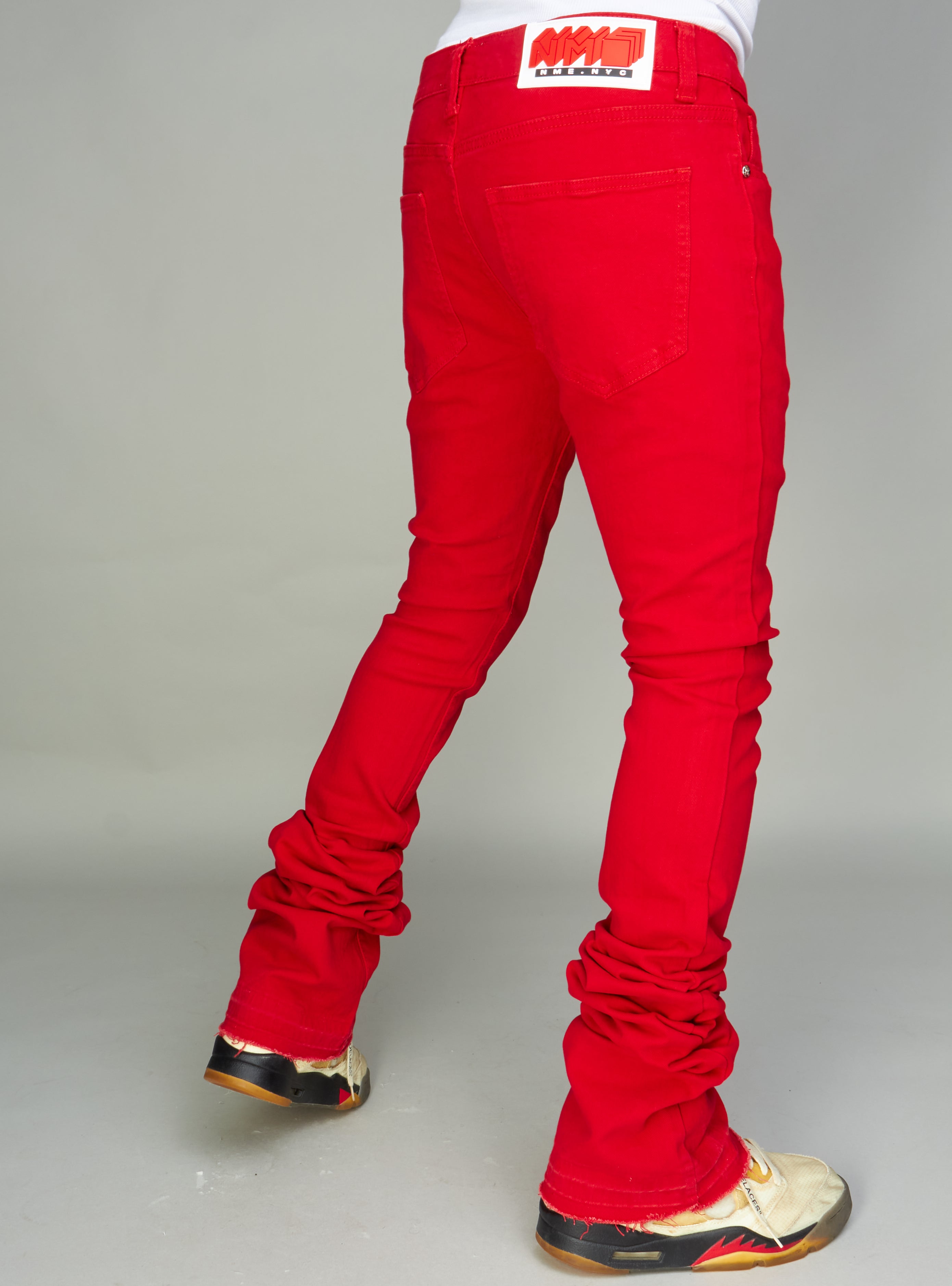 NME Jeans - Steve - Stacked Red - 503