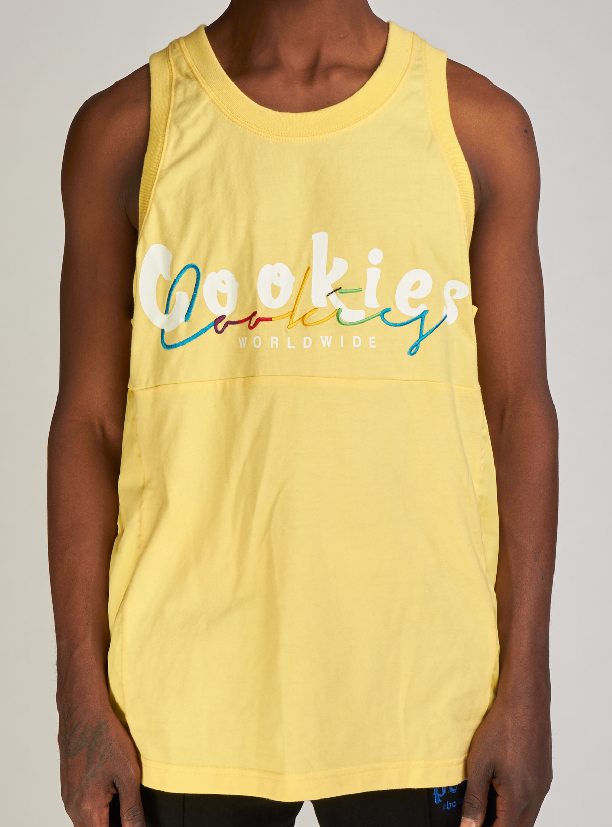 Cookies Tank Top - Versailles - Pale Yellow