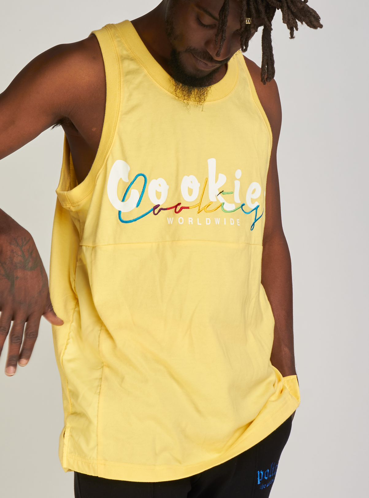 Cookies Tank Top - Versailles - Pale Yellow
