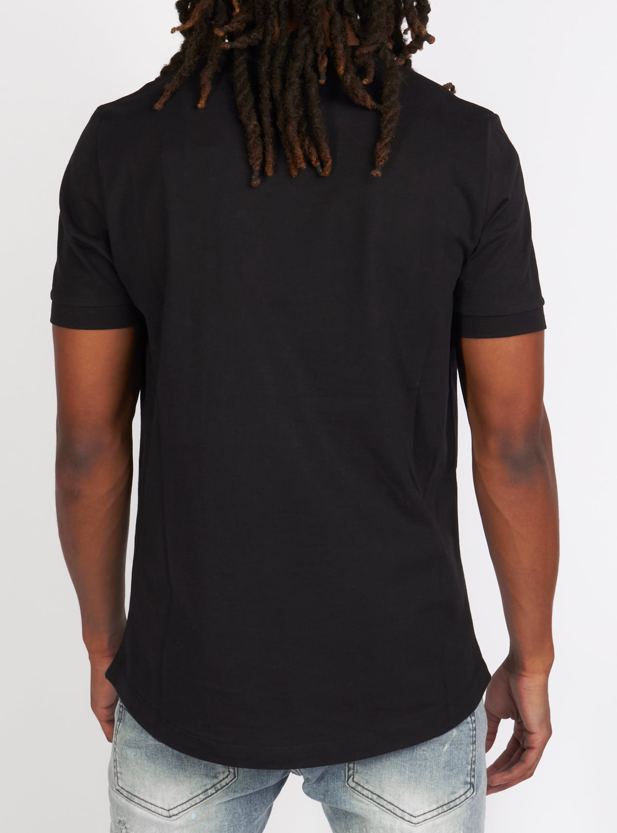 Inimigo T-Shirt - Fifty Shades Of Blue - Dark Black - ITS9260