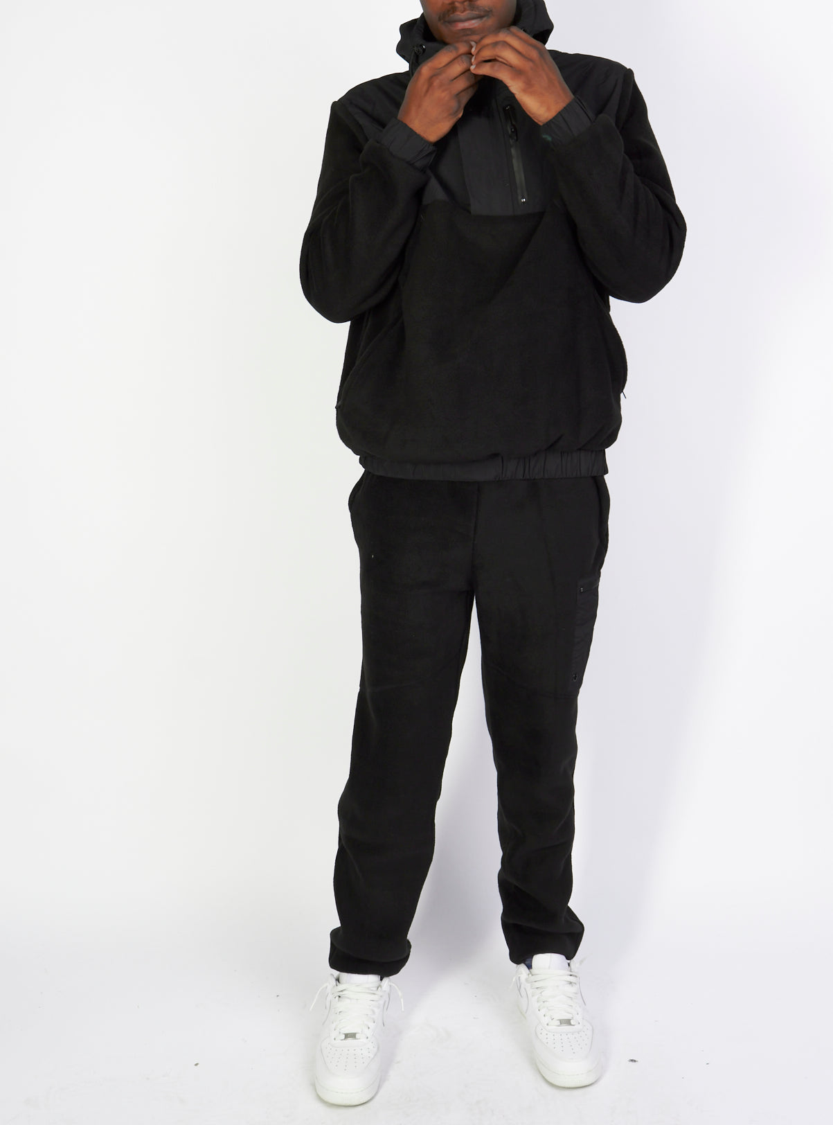 Original Fables Sweatsuit - Tech Storm - Polar Fleece - Black - AK350