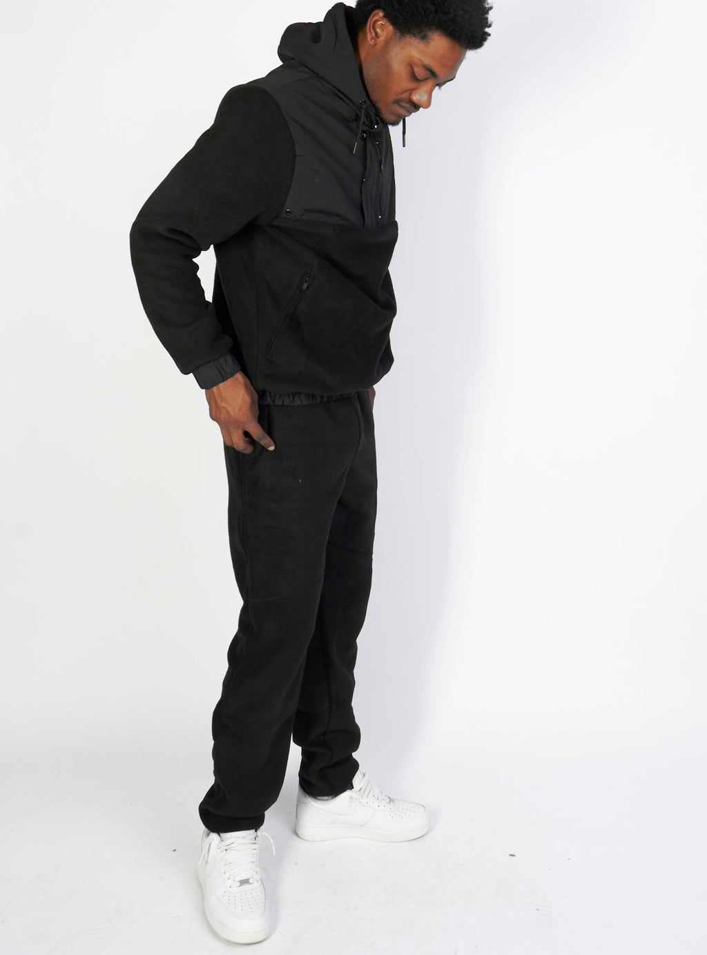 Original Fables Sweatsuit - Tech Storm - Polar Fleece - Black - AK350