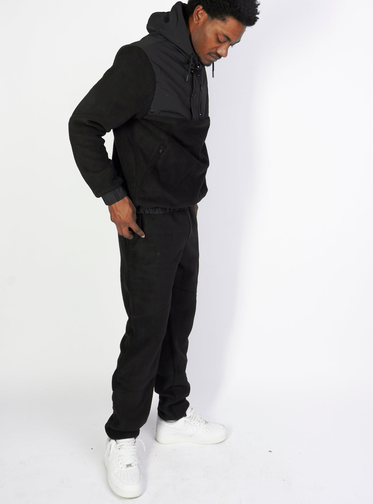 Original Fables Sweatsuit - Tech Storm - Polar Fleece - Black - AK350