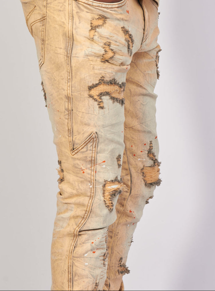 NME Jeans - Ramsey - Amber Ice Wash - 566