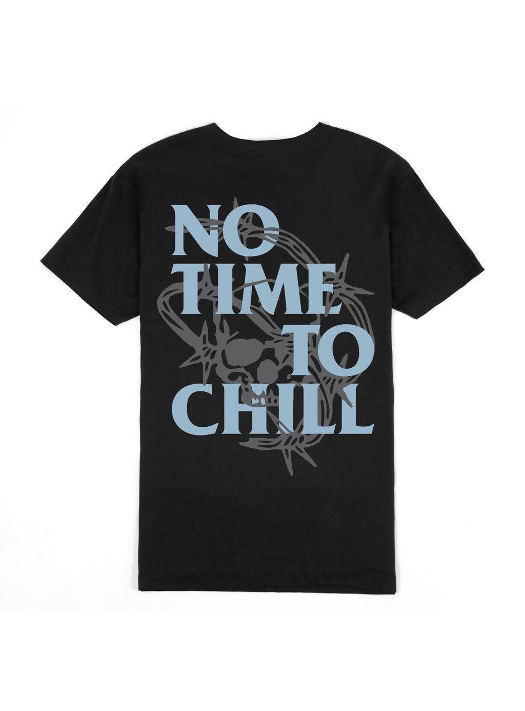 Outrank T-Shirt - No Time To Chill - Black - OR2497