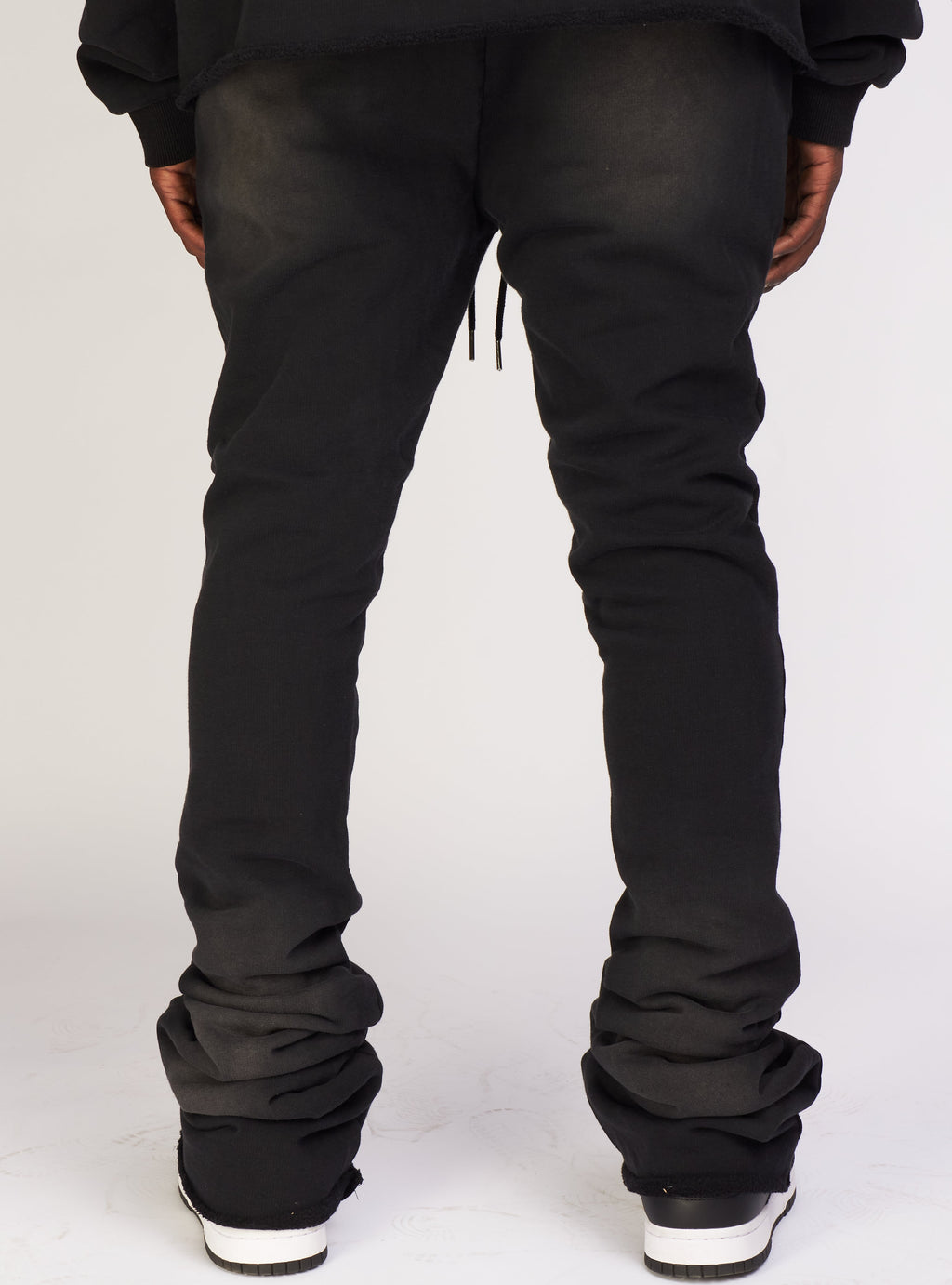 NME Sweatpants - Fading - Damien - Black Wash - 701
