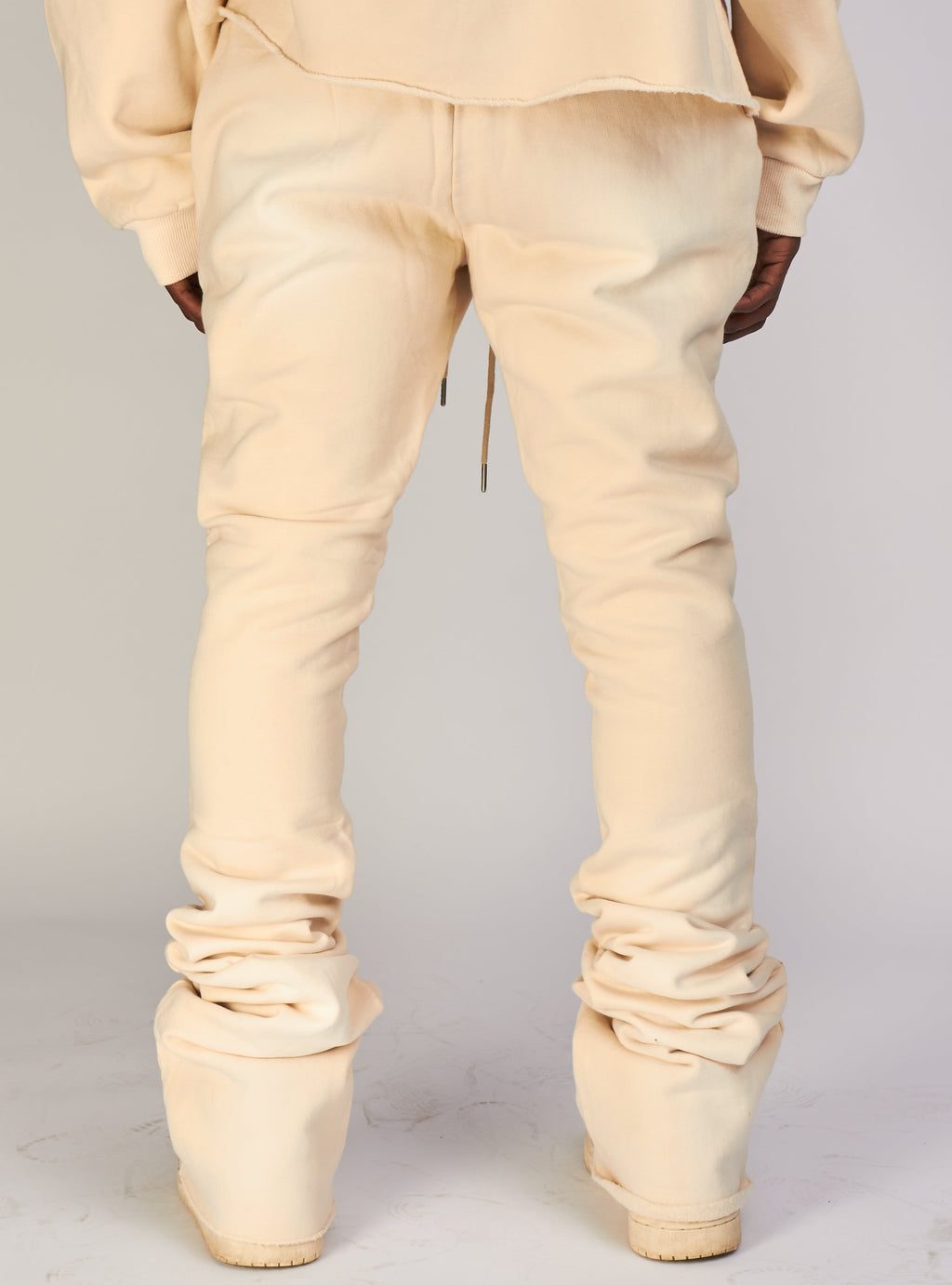 NME Sweatpants - Fading - Damien - Cream Wash - 702