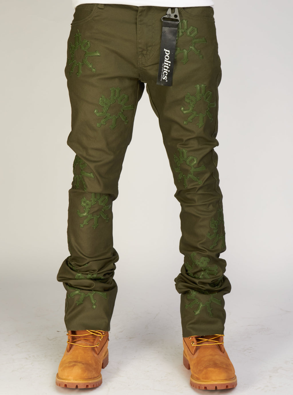 Politics Jeans - Malone - Olive - 505