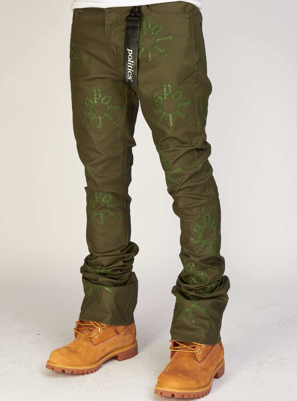 Politics Jeans - Malone - Olive - 505