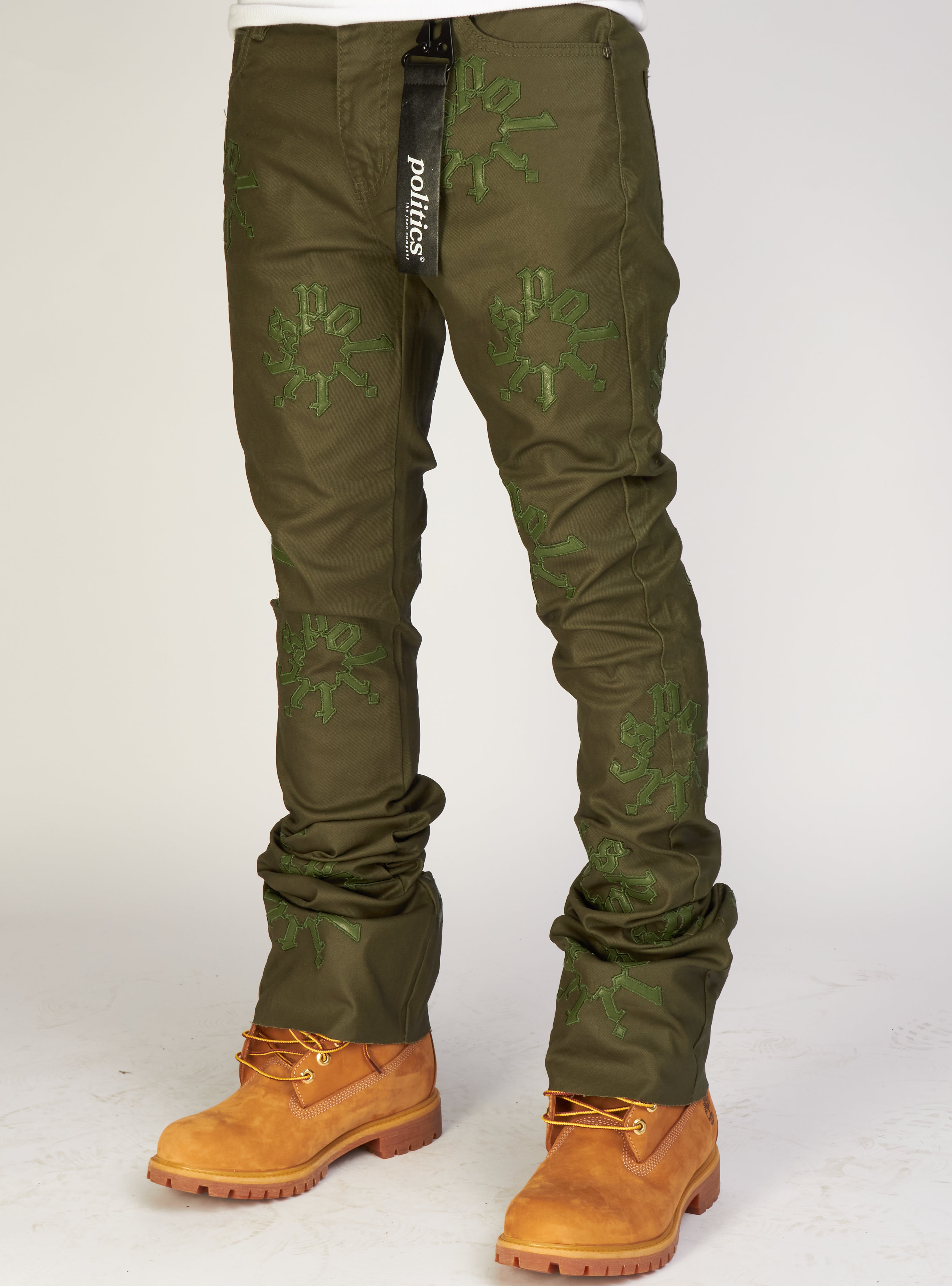 Politics Jeans - Malone - Olive - 505
