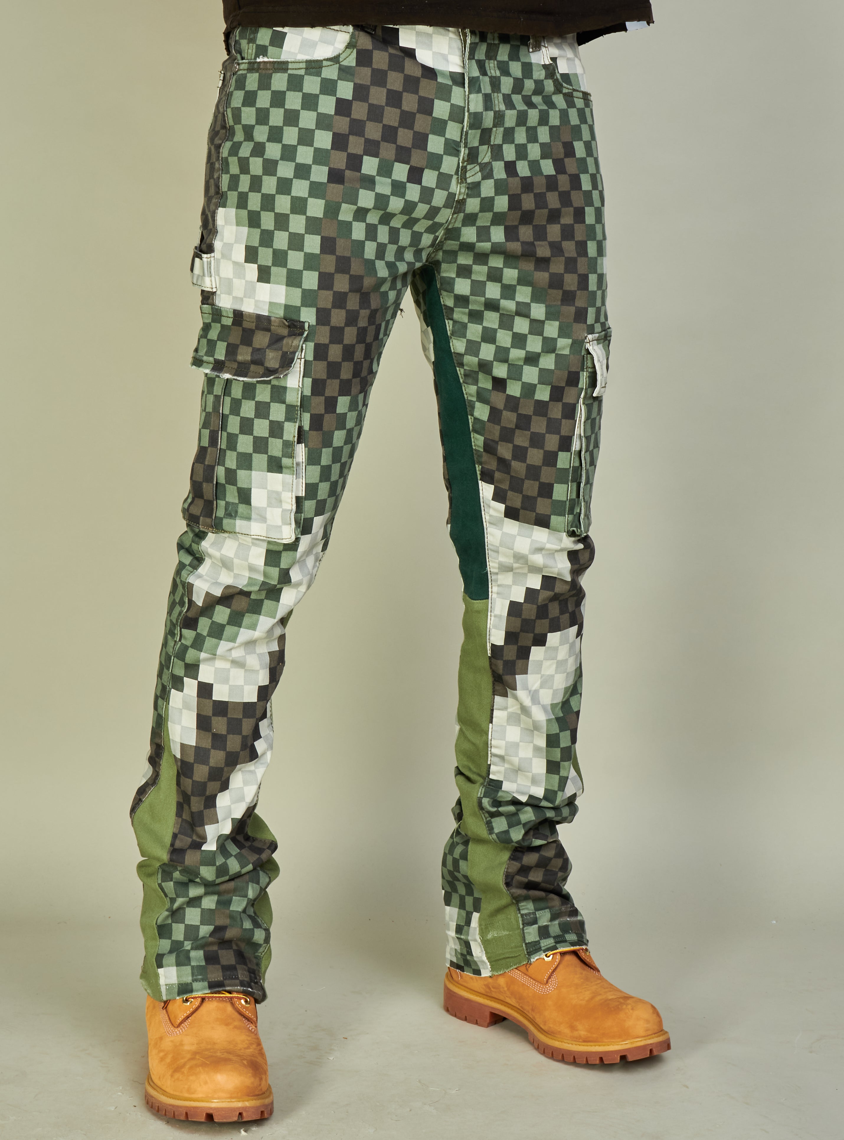 NME - Jeans - Tartan - Digi Green Camo - 501