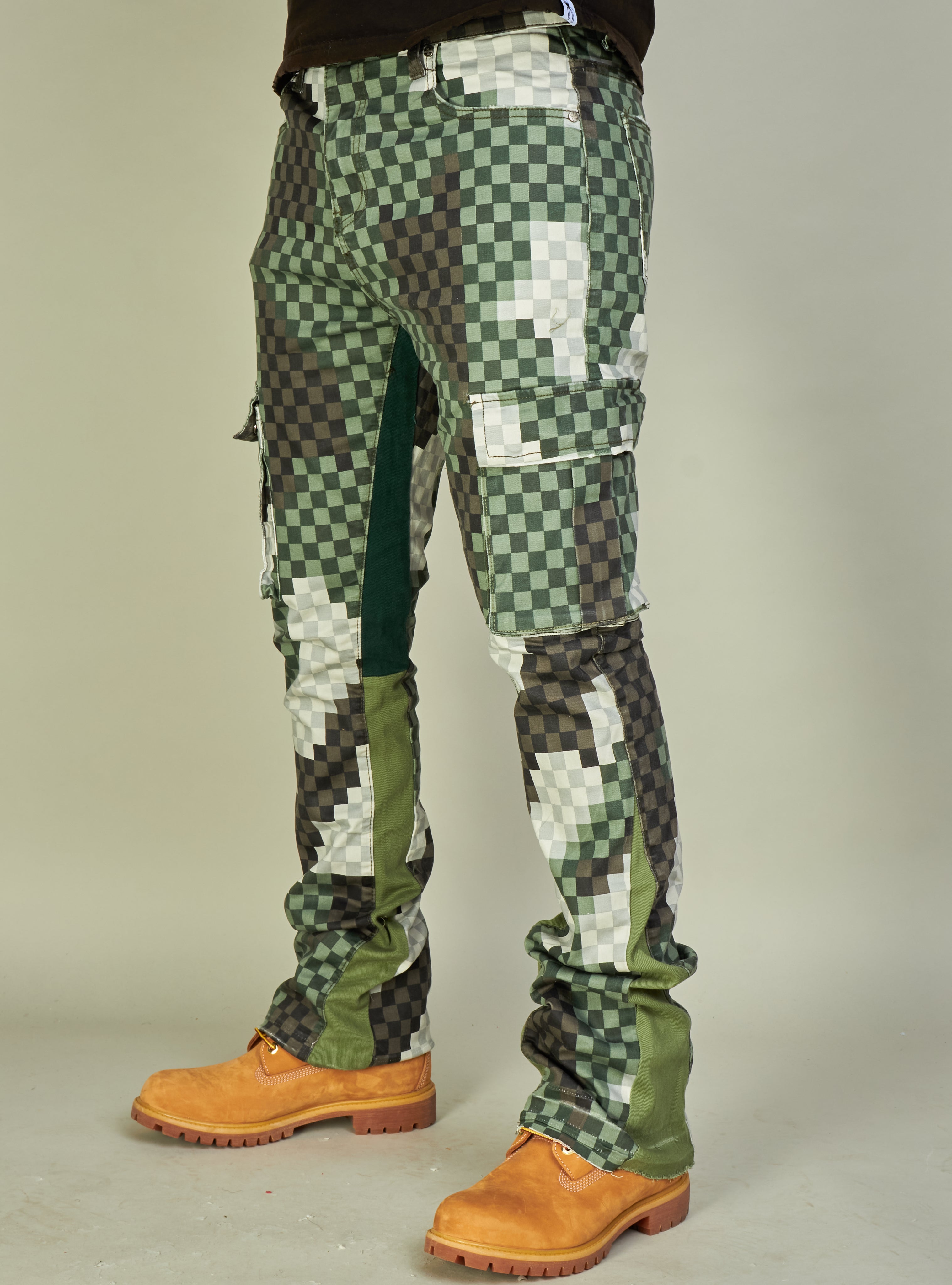 NME - Jeans - Tartan - Digi Green Camo - 501