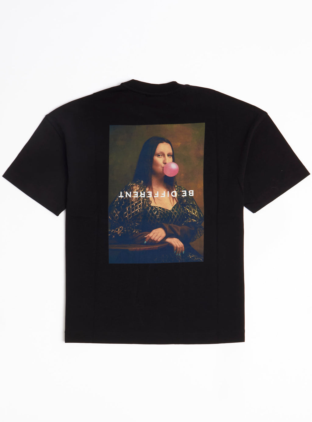 Inimigo T-Shirt - Oversized Tee - Monalisa - Dark Black - ITS9224