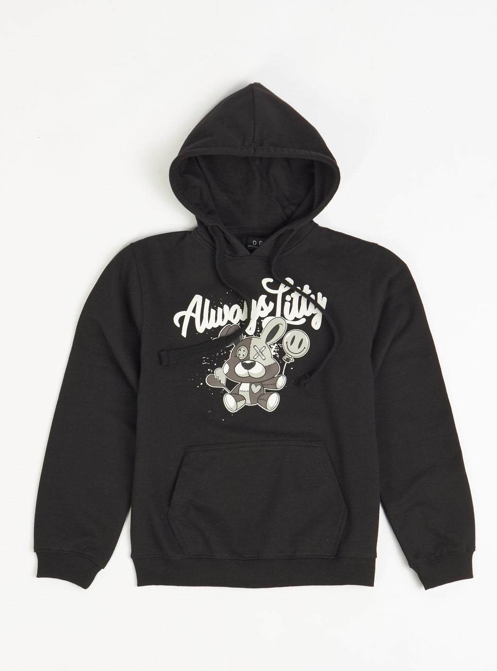 OPS Kids Hoodie - Always Litty - Black/Grey - OPS502H