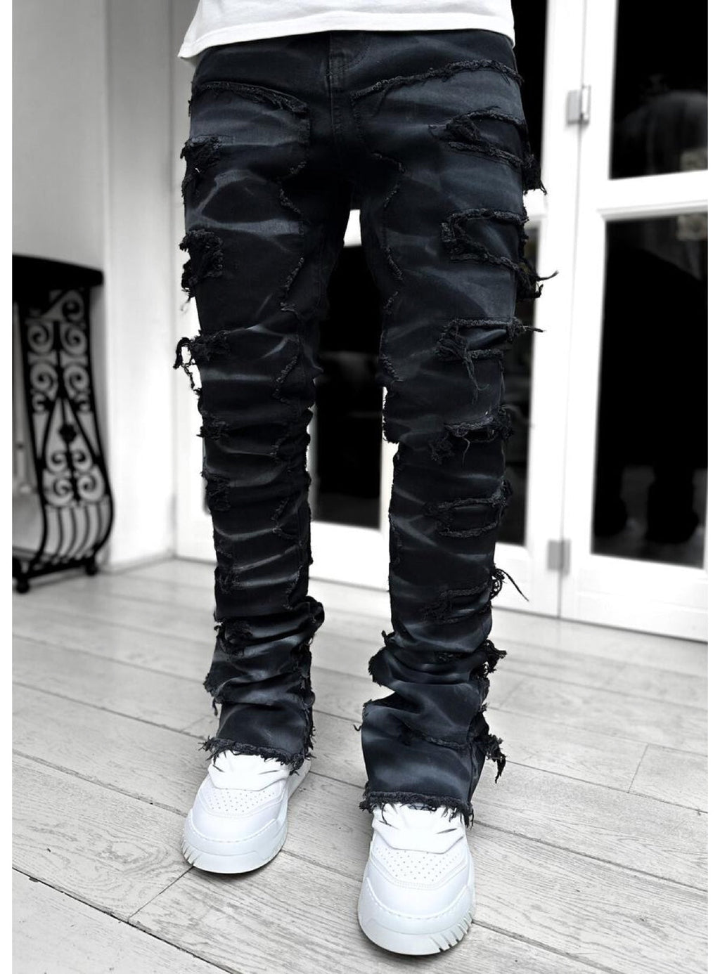 Guapi Jeans - Obsidian Smoke Denim - Black - GUAP21